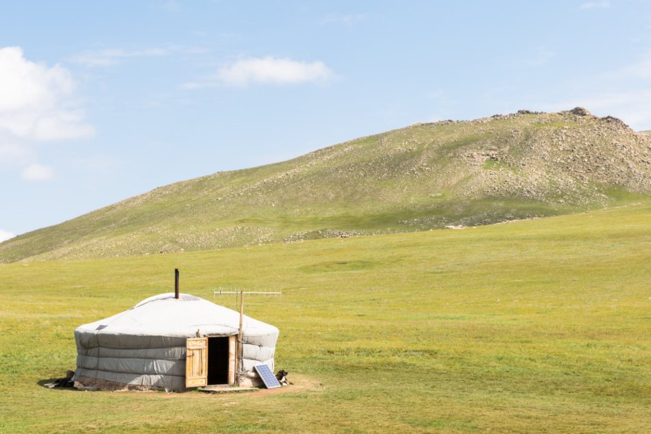 a cool yurt 
